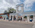 La fachada de la Casa de la Historia y de la Cultura del Bicentenario en la localidad de Milagro.